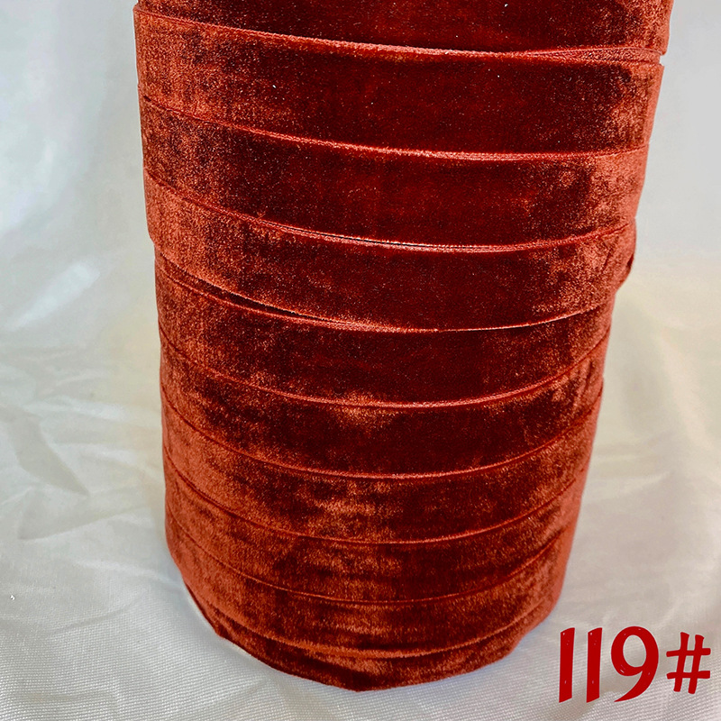 Cintas de flojo para el cabello, cinta de tejido, ropa, accesorios de ropa, cinta de terciopelo de color, accesorios de joyería DIY multi-especificaciones