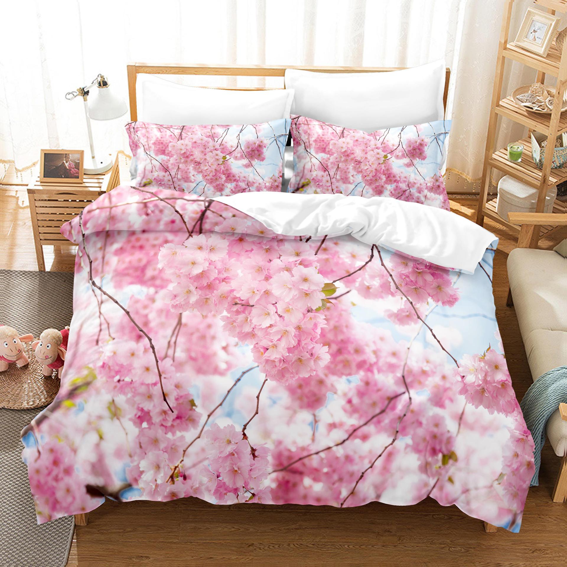 Rose Quilt Cover 11 / AU Queen 210x210cm-China