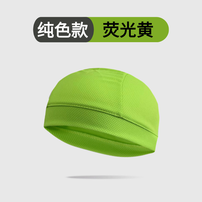 Seco rápido sombrero de piel de melón turbante deportivo transpirable de verano al aire libre protector solar forrado sombrero deportivo de bicicleta