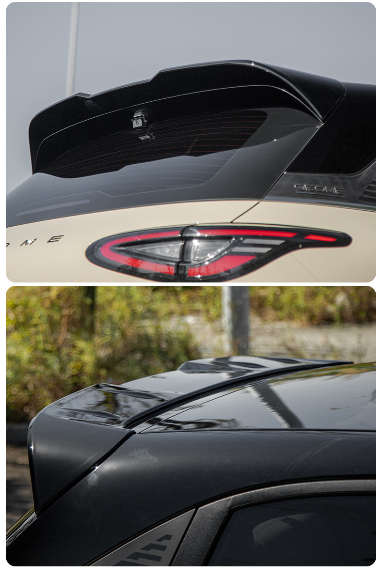 Mc Official Flag Is Suitable for Geely Xingyuan Modified Rear Wing Sports Rear Spoiler Without Punching Top Wing Fixed Wind Wing