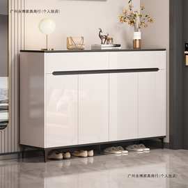 鞋柜家用门口轻奢现代玄关柜入户进门靠墙阳台收纳储物柜简易鞋架