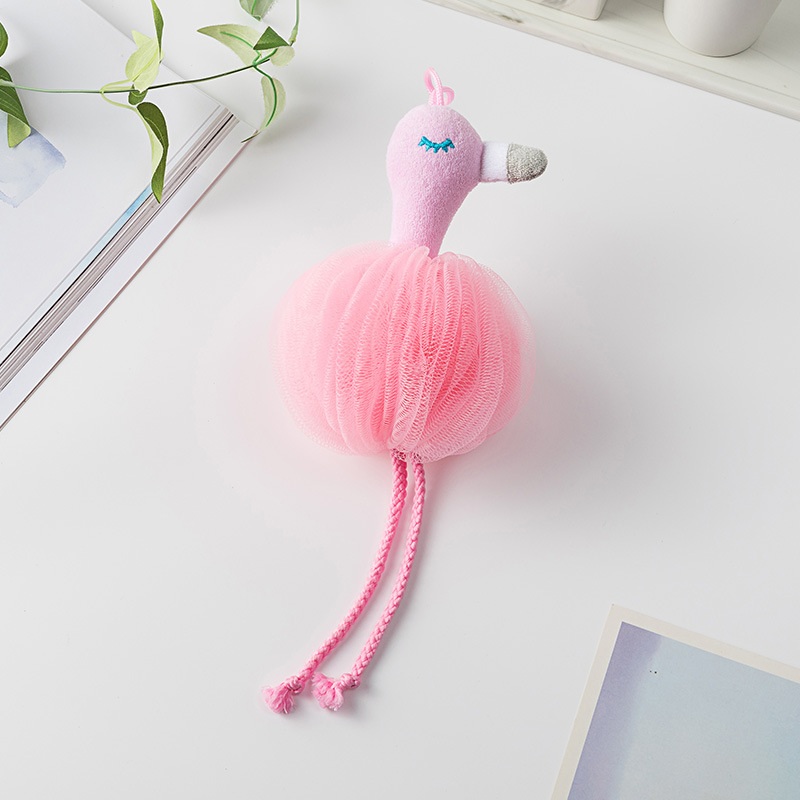 Flor de Baño de Animales de Amazon, Linda Bola de Baño de Dibujos Animados para Niños, Flor de Baño Femenina, Bola de Baño que No se Desmorona