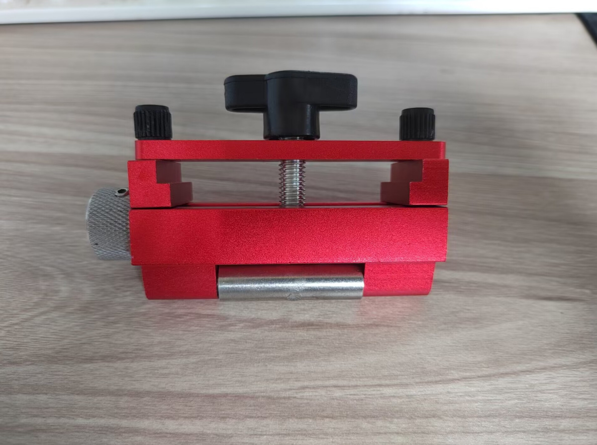 Soporte de afilado de ángulo fijo-rojo.