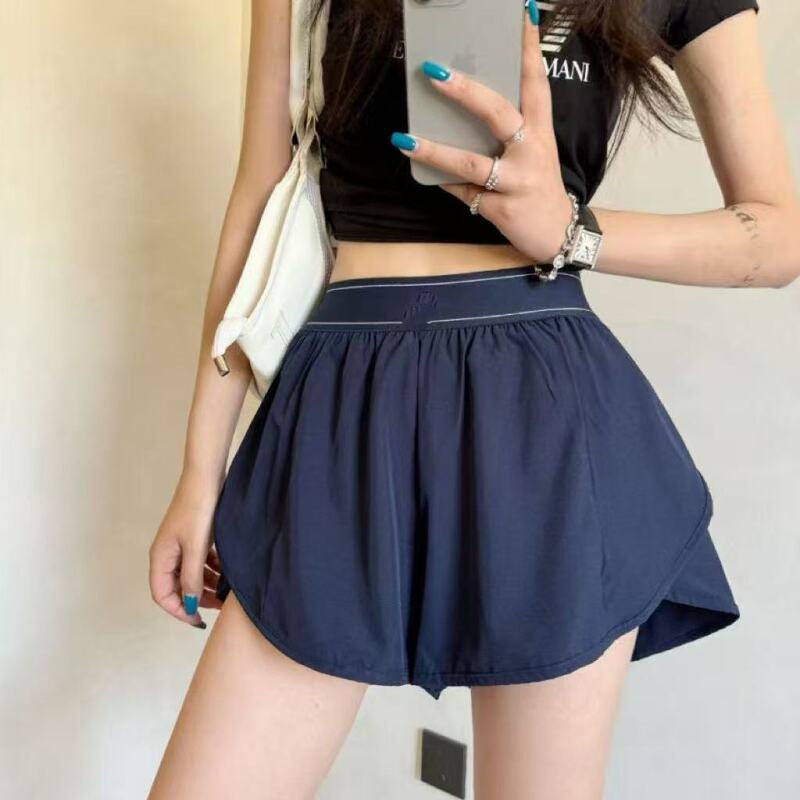 Lightweight, breathable, cool-feeling running, outdoor cycling, fitness, yoga, anti-exposure urban sports women's casual shorts Lightweight, breathable, cool-feeling running, outdoor cycling, fitness, yoga, anti-exposure urban sports women's casual shorts