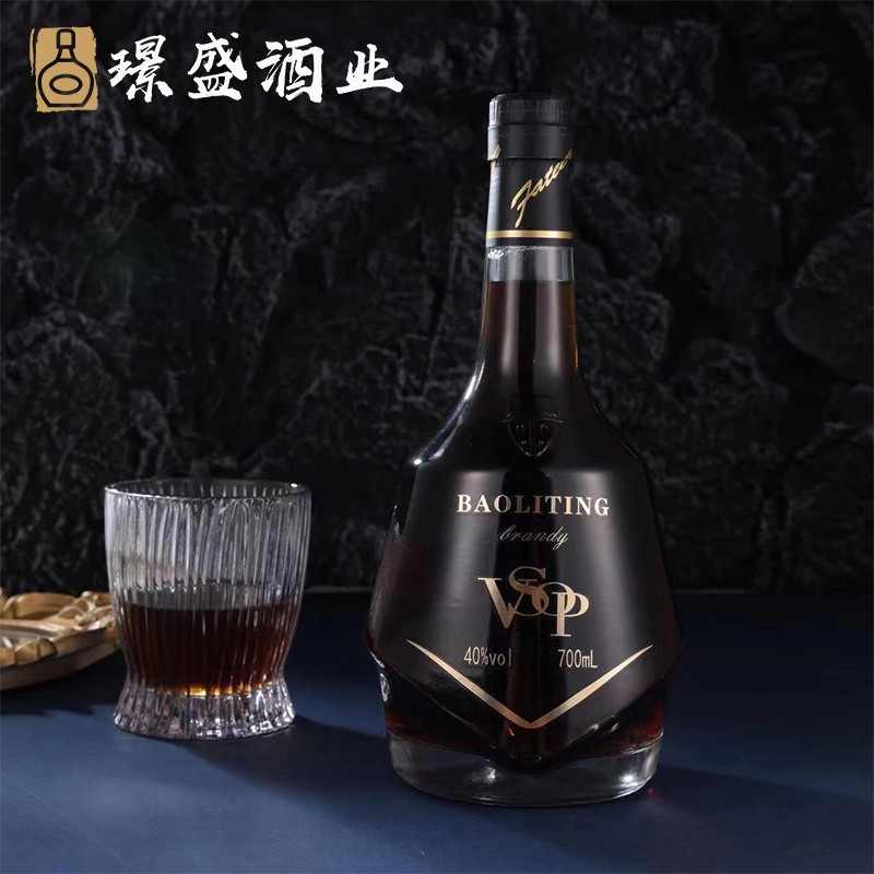 洋酒 白兰地VSOP原酒进口酒吧夜场KTV直供预调40度700ml