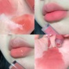 Herorange Fun Lele Lip Glaze Shrimium Light saturation Low saturated lip mud pseudohumin red lipstick white lip gloss