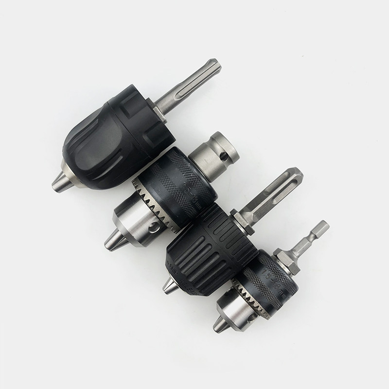 taladro de impacto de conversión de lote de aire conductor de mandril de mango cuadrado de mango redondo barra de conexión de martillo eléctrico de conversión de taladro eléctrico accesorios de mandril