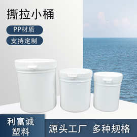 350毫升粉剂桶撕拉口带内盖500ml包装桶1L日化桶pp洗衣粉爆炸盐桶