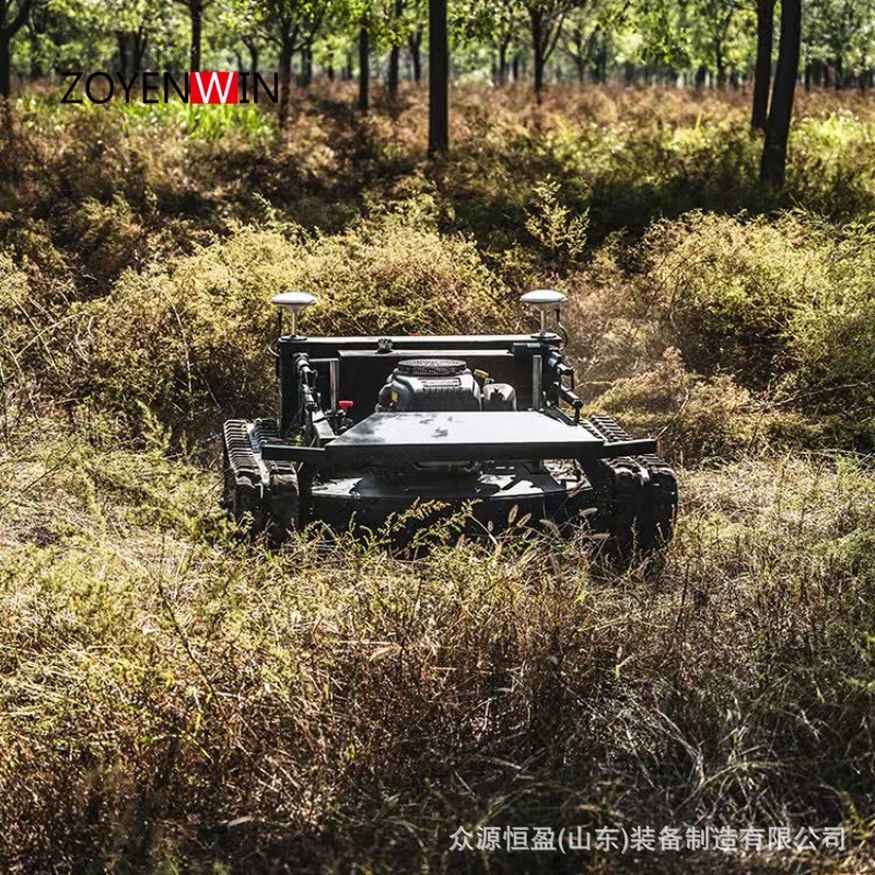 Intelligent Lawn Mower Electric Lawn Trimmer Four-Wheel Drive Lawn Mower Orchard Weeding Intelligent Gps Lawn Mower