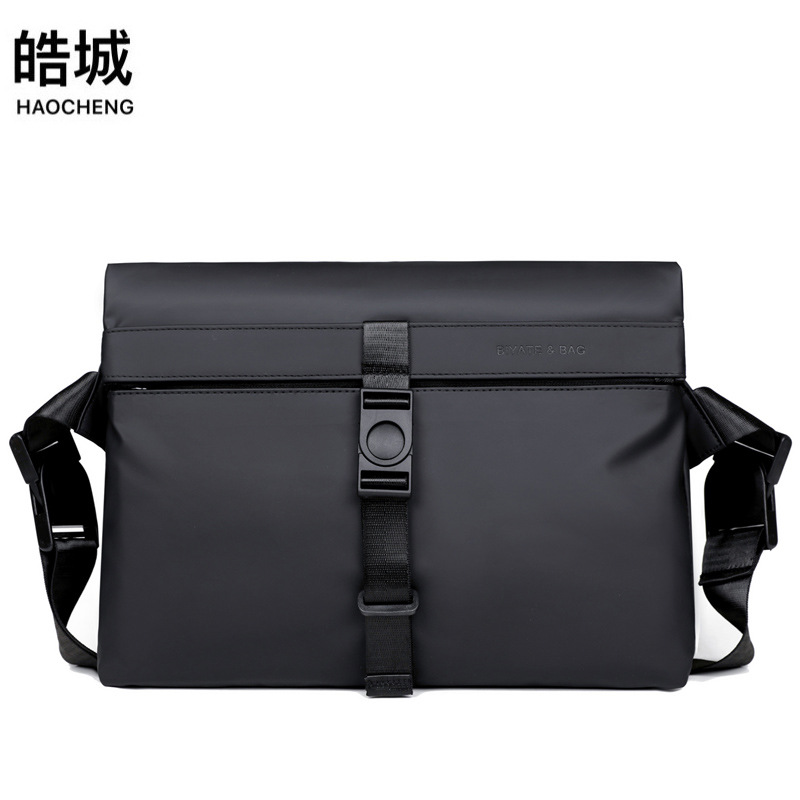 Bolso bandolera simple de negocios de los nuevos hombres transfronterizos Bolso de hombro antisalpicaduras de gran capacidad para viajeros Bolso de mensajero al por mayor