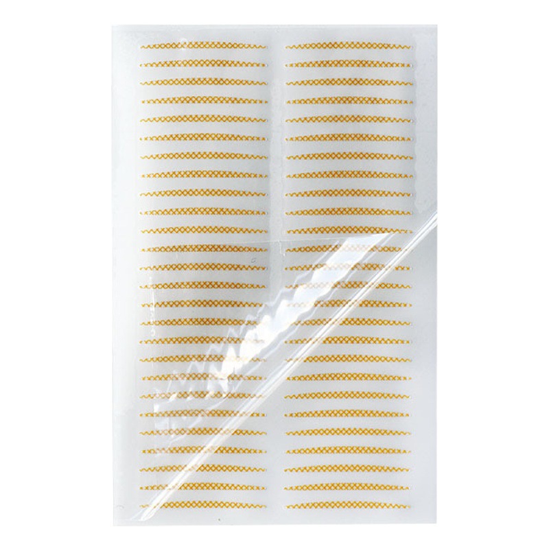Extremely Fine Mesh Double Eyelid Sticker Nude Plain Color Small Half Round Beauty Eye Sticker 52 Sticker Long Invisible Breathable Eye Sticker