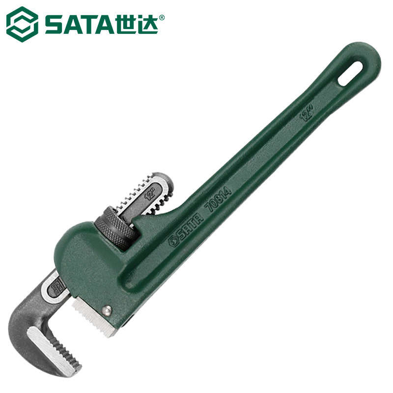 世达70816重型管子钳水管钳水泵钳圆管钳直角扳手铬钒钢18英寸