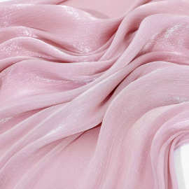 跨境新款纯色柔软亮闪海岛绸缎围巾女马来印尼长巾包头巾防晒纱巾