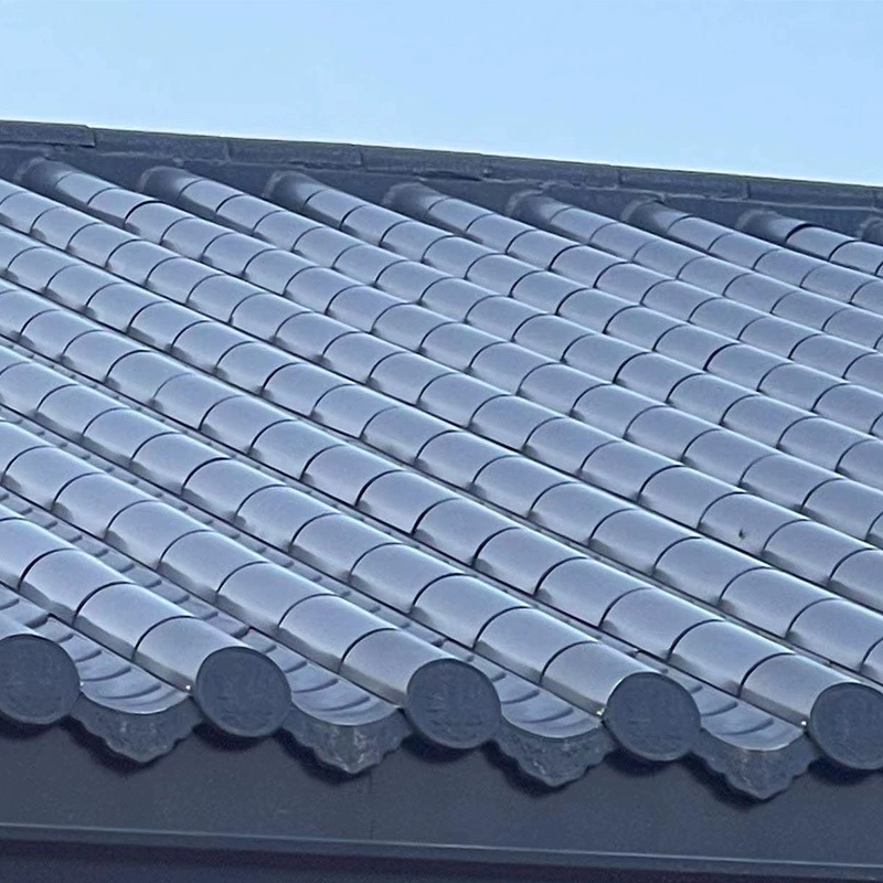 Обработка старинной алюминиевой плитки алюминиевая магниевая марганцевая цилиндрическая плитка ремонт старого дома храм древняя глазурованная плитка из алюминиевого магниевого марганцевого сплава