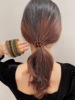 Telephone, durable high elastic hair rope, ponytail, simple and elegant design, no hair damage