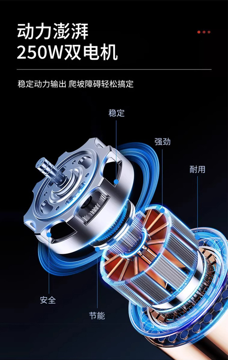 Electric Wheelchair Foldable for the Elderly and Disabled, Fully Automatic Smart Push Wheelchair, Large Wheel Mobility Scooter