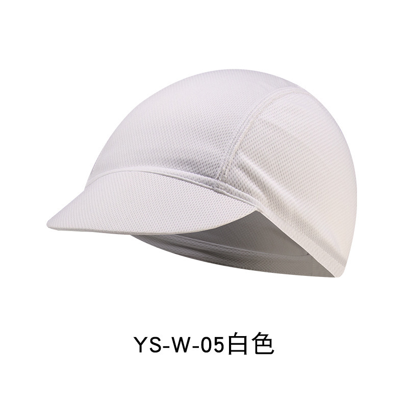 Cubierta de tapa de equitación transfronteriza Tapa de protección solar transpirable gorra deportiva poliéster absorbente de sudor sombrero para el sol cubierta de la bicicleta tapa del pañuelo