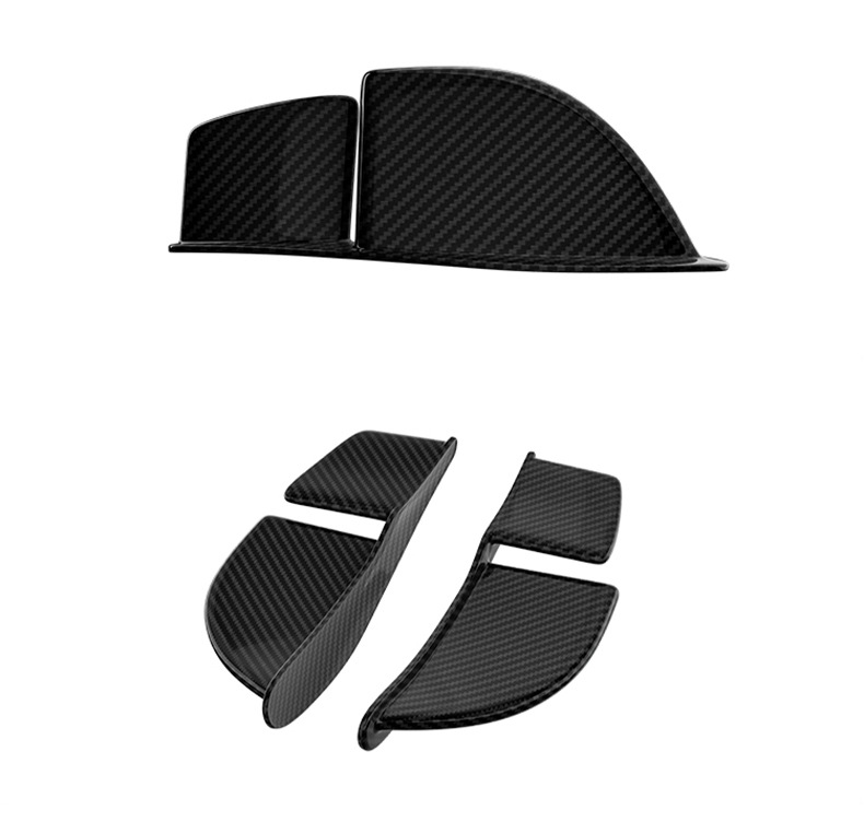 Suitable for Kawasaki Zx-6R Zx-636 Rear Wing 2019-2026 Rear Hump Air Side Wing Rear Gp Wind Wing