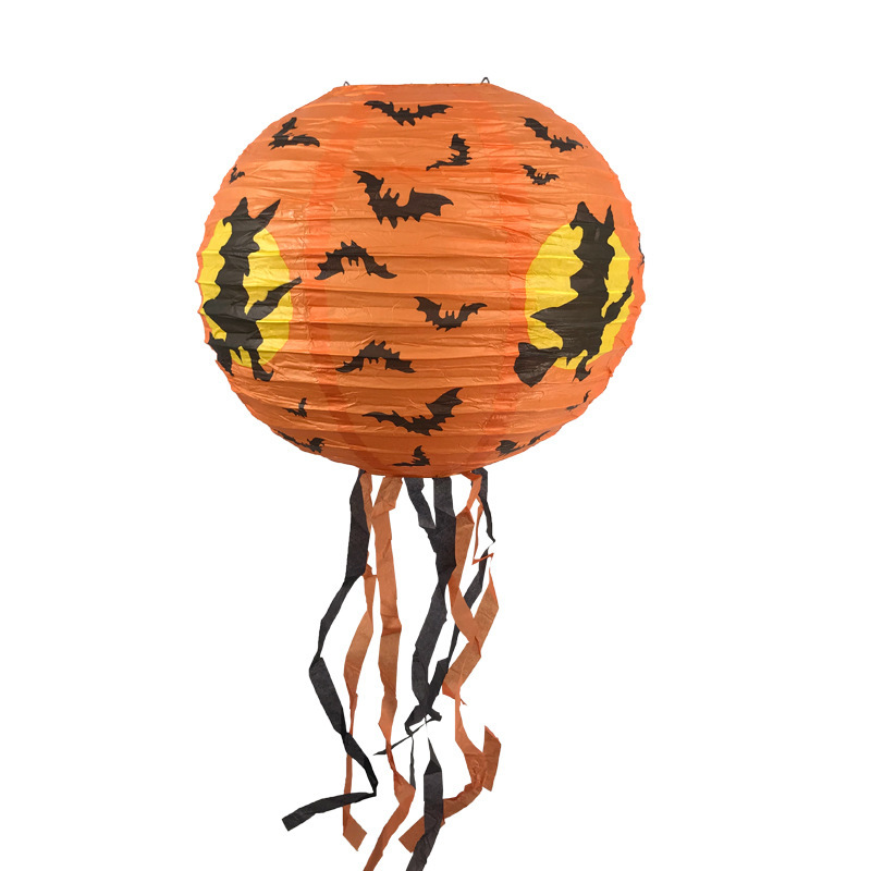 Decoración de Halloween linterna de papel decoración colgante decoración de fiesta decoración de Acción de Gracias decoración fantasma decoración calabaza bola de panal
