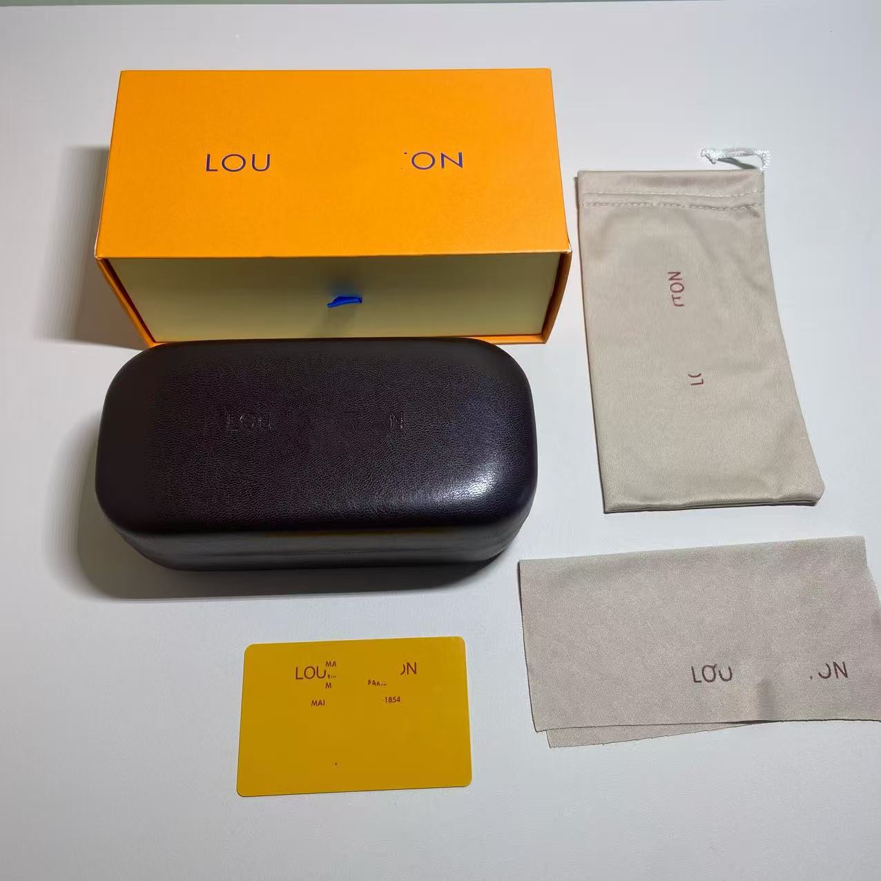 Mayorista de marca de alta calidad Xiaoxiang caja de gafas de sol conjunto completo de moda caja de embalaje de gafas de sol alta calidad
