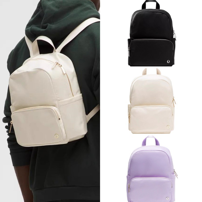 lulu nuevo en todas partes, mochila de 11.5L ligera y simple, hombro deportivo al aire libre resistente a derramamientos de gran capacidad