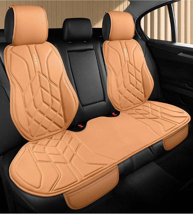 24 Years of Wholesale Car Seat Cushions, Business Nappa Leather Small Waist Split One-Piece Four-Season Multi-Piece Car Seat Cushions