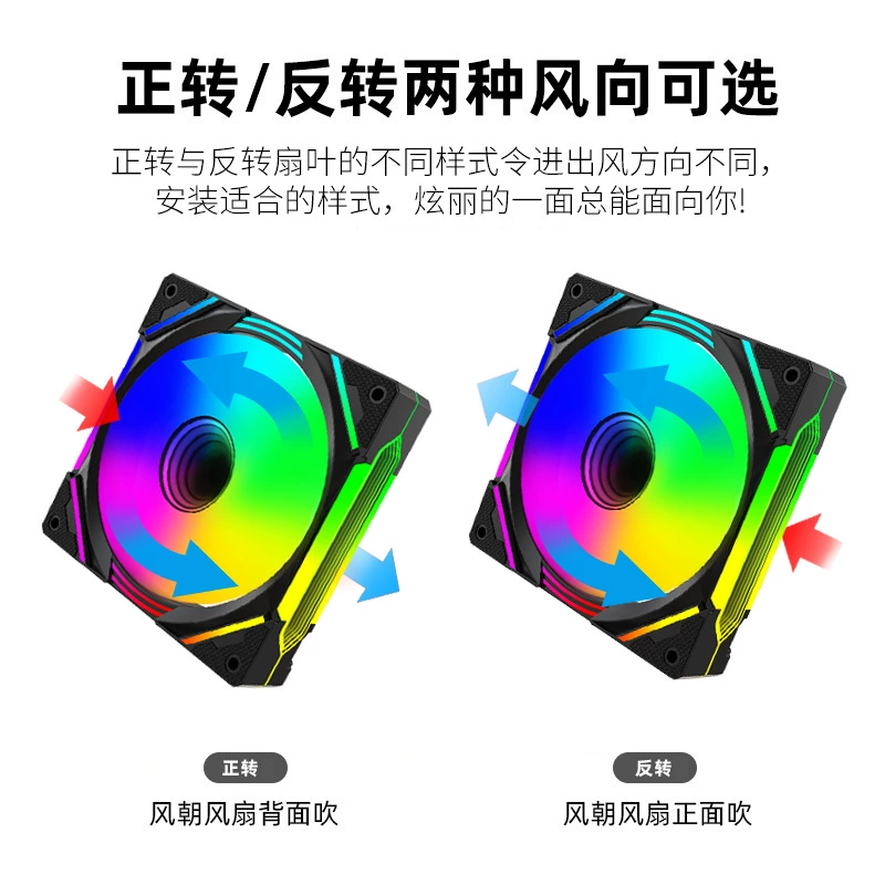 LOVINGCOOL Rayley Cool Cloud Case Fan 12cm Бесшумный вентилятор RGB Great Wind Phantom Detaida Fan