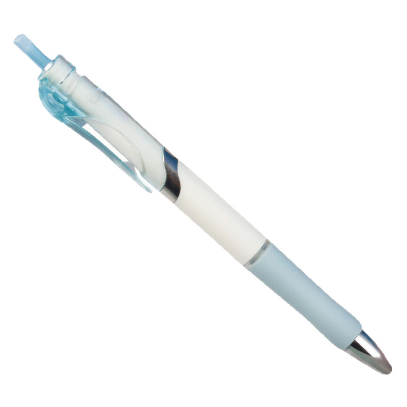 プレスペン ゲルペン カラー K35 ペン 学生試験筆箱入り 黒ペン 弾丸プレスボールペン|undefined