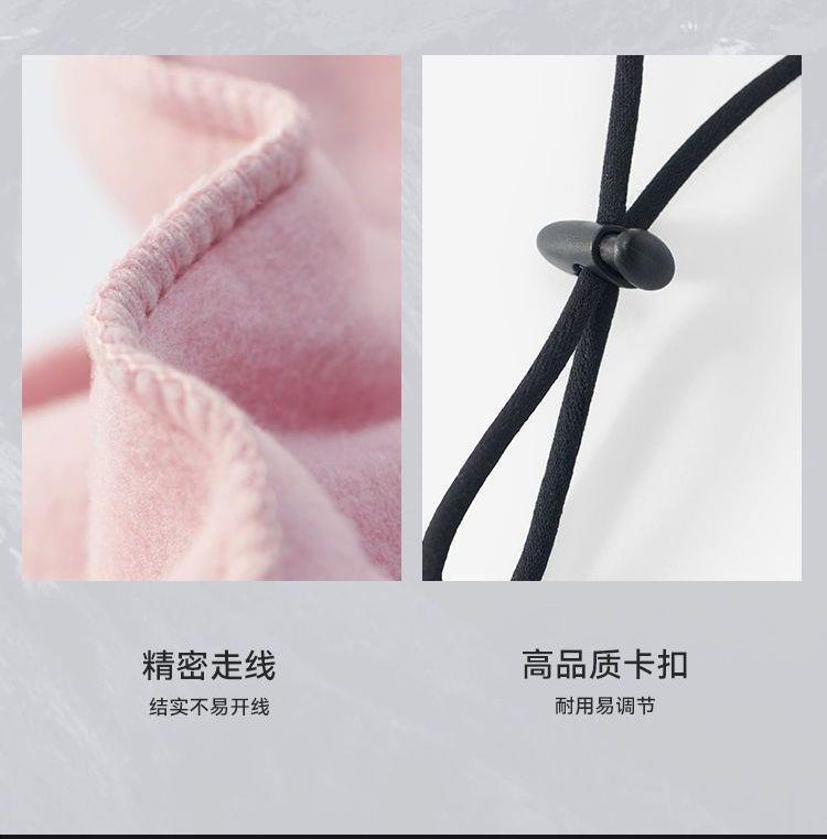 New winter ear and face protection headwear, helmet liner, warm and cold-resistant, suitable for cycling, morning exercise, and shopping, fashionable Korean style