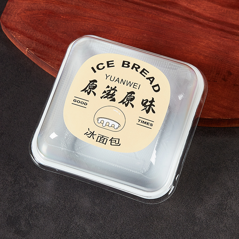 Caja de embalaje de plástico de soplado de pan helado, caja de pan helado, caja de pan helado, caja de pan helado, caja de pan helado