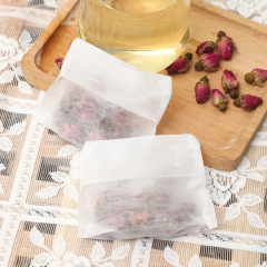 100個玉米纖維7*10cm反折PLA一次性茶包袋茶葉調料過濾袋泡茶袋