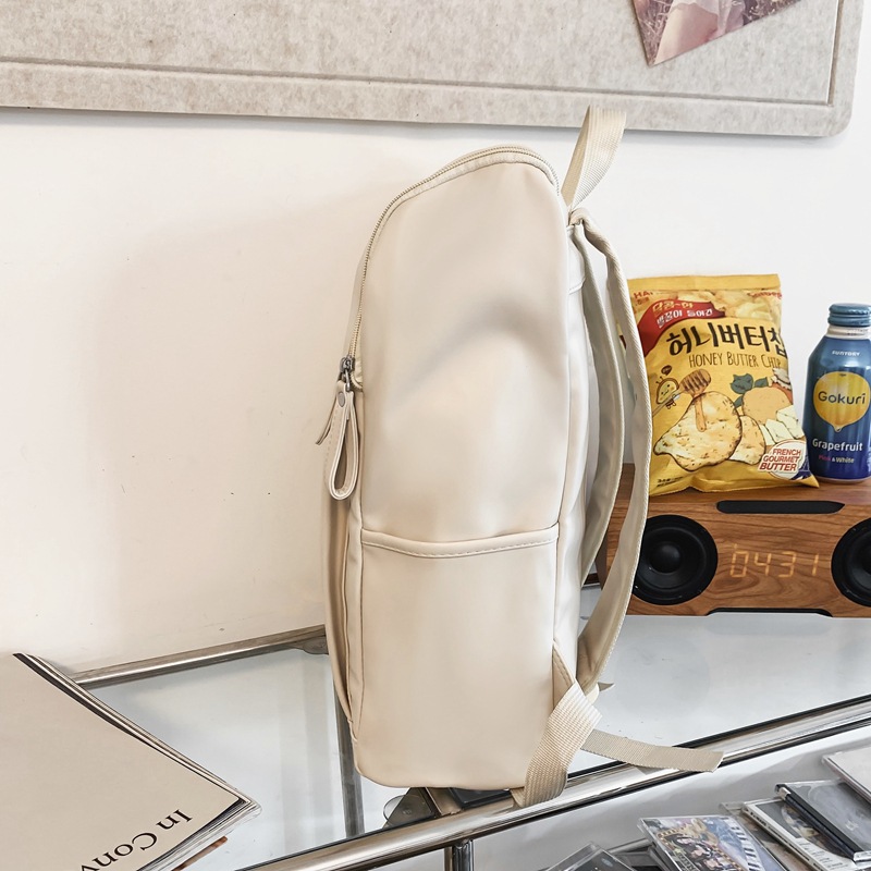 La nueva versión coreana de Amazon de la mochila de cuero suave para estudiantes de secundaria