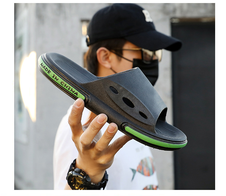 2023 neue Sommer Paar Outdoor Fashion Wohnheim Badezimmer Trend Atmungsaktive nicht-slip hausschuhe für männer und frauen hause sommer_voghion.com