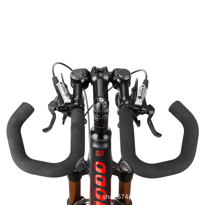 838 manija de bicicleta esponja mariposa de descanso 360 grados ajustable manija de viaje de aluminio manija de descanso