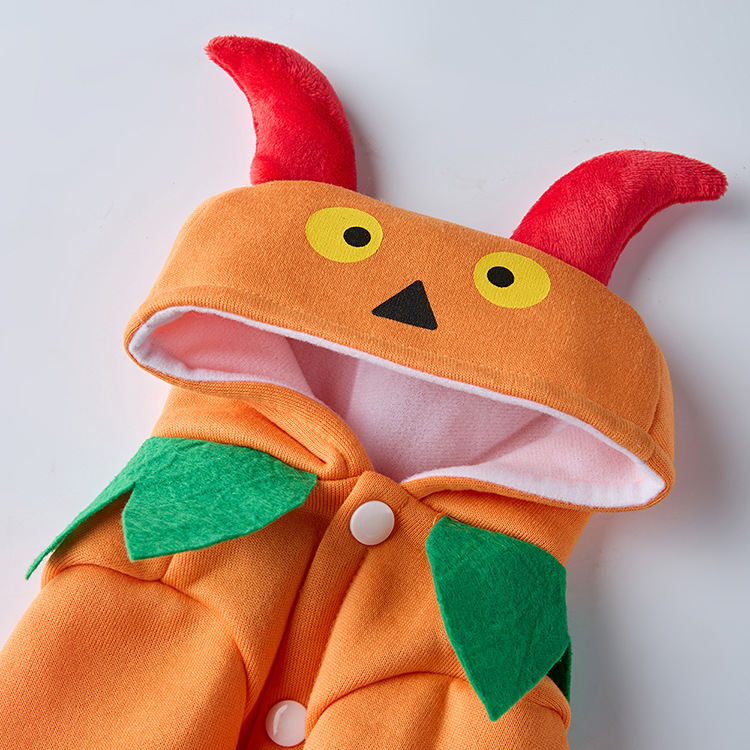 Christmas Pet Costume For Dogs Creative Halloween Series Pumpkin Devil Dog Clothes New Pet Supplies_voghion.com