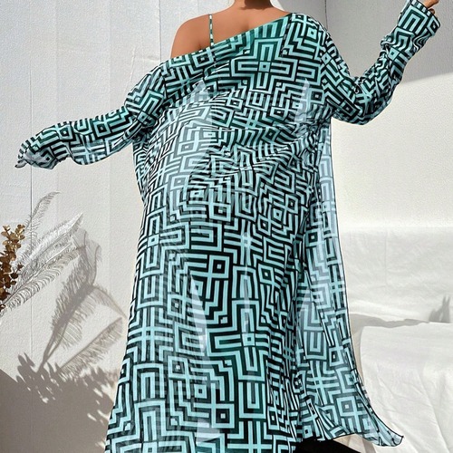 Three-Piece Swimwear European and American Independent Station Swimwear Swimwear Pool