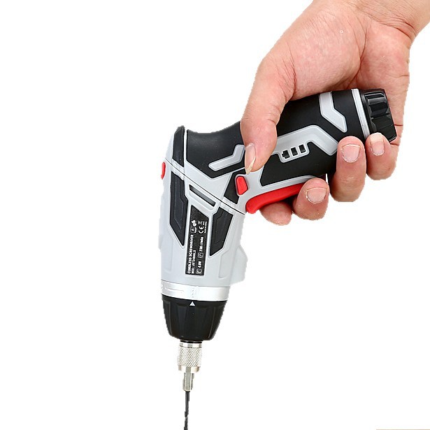 Suministro transfronterizo destornillador eléctrico de litio 3.6V tipo de taladro eléctrico de carga TYPE-C interfaz pistola de mango recto destornillador