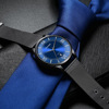 A generation of geneva watch men's creative color pointer co -alloy network with business calendar quartz quartz watch