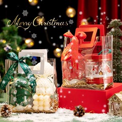 クリスマスイブのアップルギフトボックス新年プレゼントクリスマスプレゼント幼稚園のお土産クリスマスカップセット現物