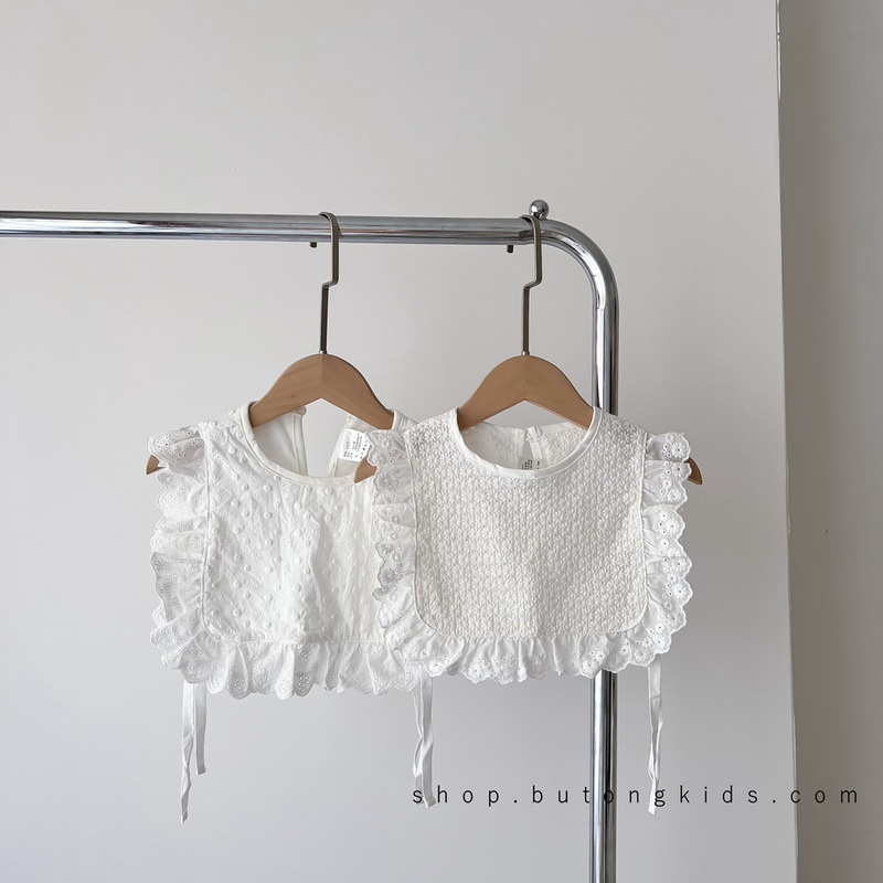 Han Feng Baby Lace Bib Male and Female Baby Slip Towel Blouse Sweet Princess Vest Decorative Bib Han Feng Baby Lace Bib Male and Female Baby Slip Towel Blouse Sweet Princess Vest Decorative Bib