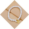 Ethnic brass jewelry with bow, beaded bracelet, suitable for import, ethnic style