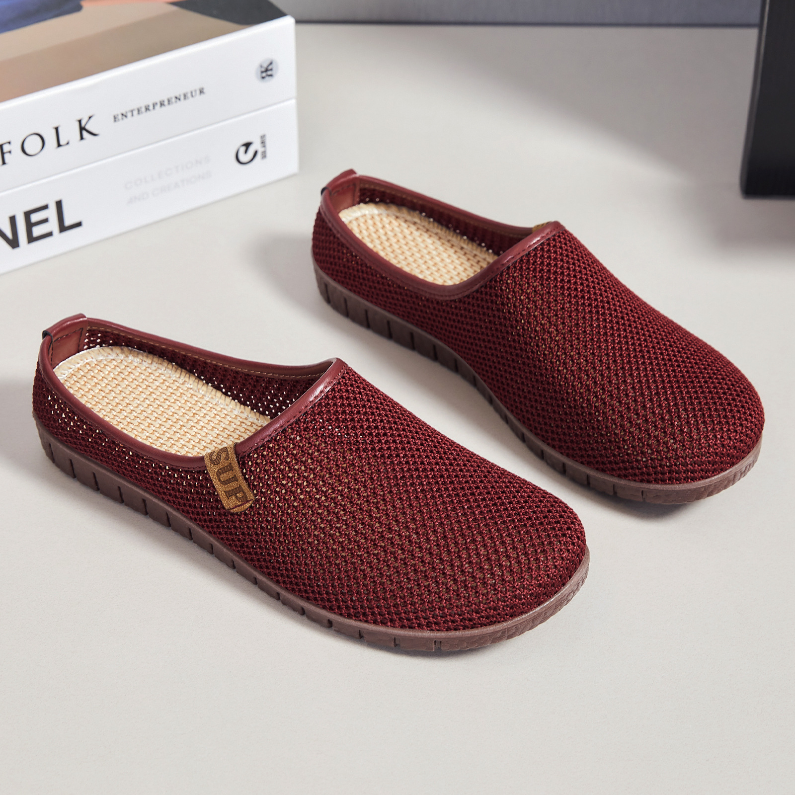 Zapatillas zapatos casuales transpirables de verano para mujer