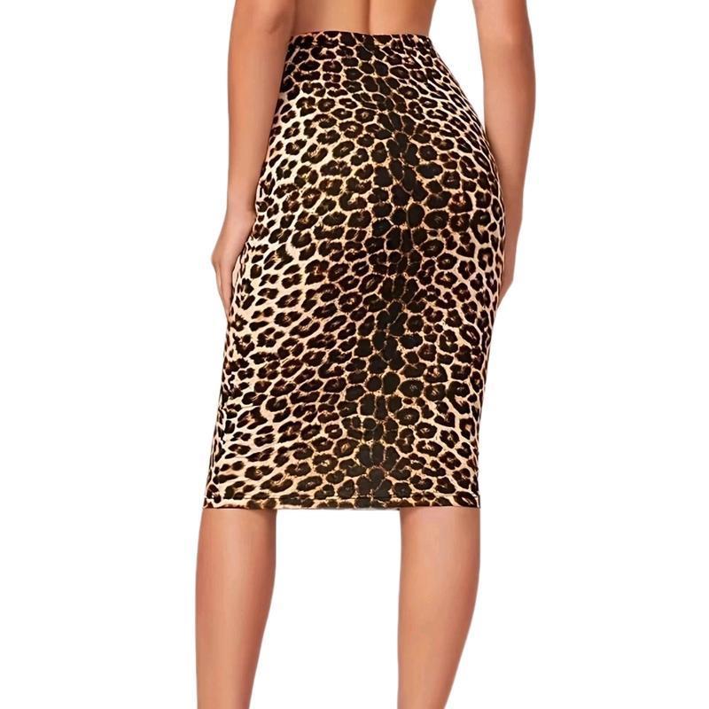 J 91511 Digital print hip skirt 数码印花包臀半身裙跨境外
