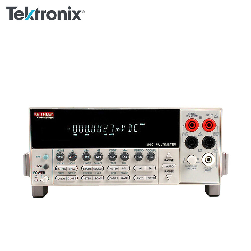 泰克KEITHLEY/数字万用表2000/E/2000-SCAN台式万用表带采集卡槽