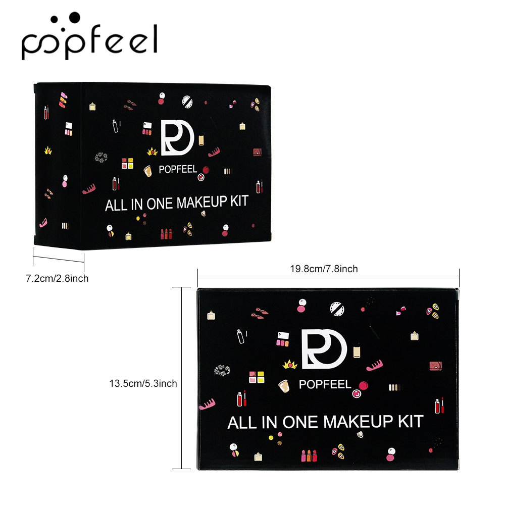 POPFEEL Makeup Set - Complete Beginner's Makeup Set, Makeup Combination, Light Makeup, Nude Makeup_voghion.com