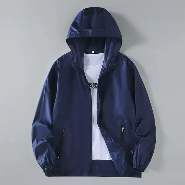 Sun protection clothing sun protection clothing Men's Ice Silk summer thin breathable UV protection summer outdoor men's and women's skin coat