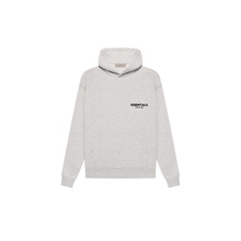Essentials-SS22 -前后植绒印花套头连帽卫衣HOODIE