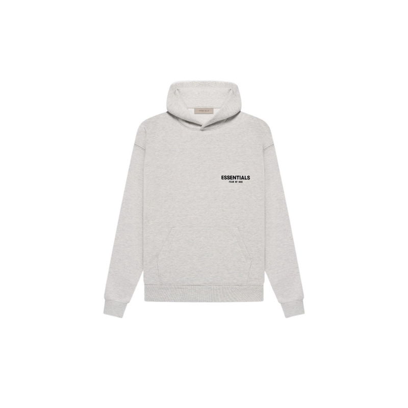 Essentials-Ss22 - Front and Back Flocking Printed Pullover Hooded Sweatshirt Hoodie Essentials-Ss22 - Front and Back Flocking Printed Pullover Hooded Sweatshirt Hoodie