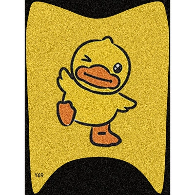 Waterproof and Non-Slip Electric Vehicle Yadi: Electric vehicle foot mat - a-little-yellow-duck