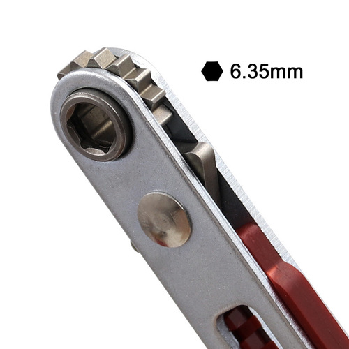 Bi-directional ratchet flat head bent head screwdriver mini ratchet wrench screwdriver cross one word hexagonal screwdriver 